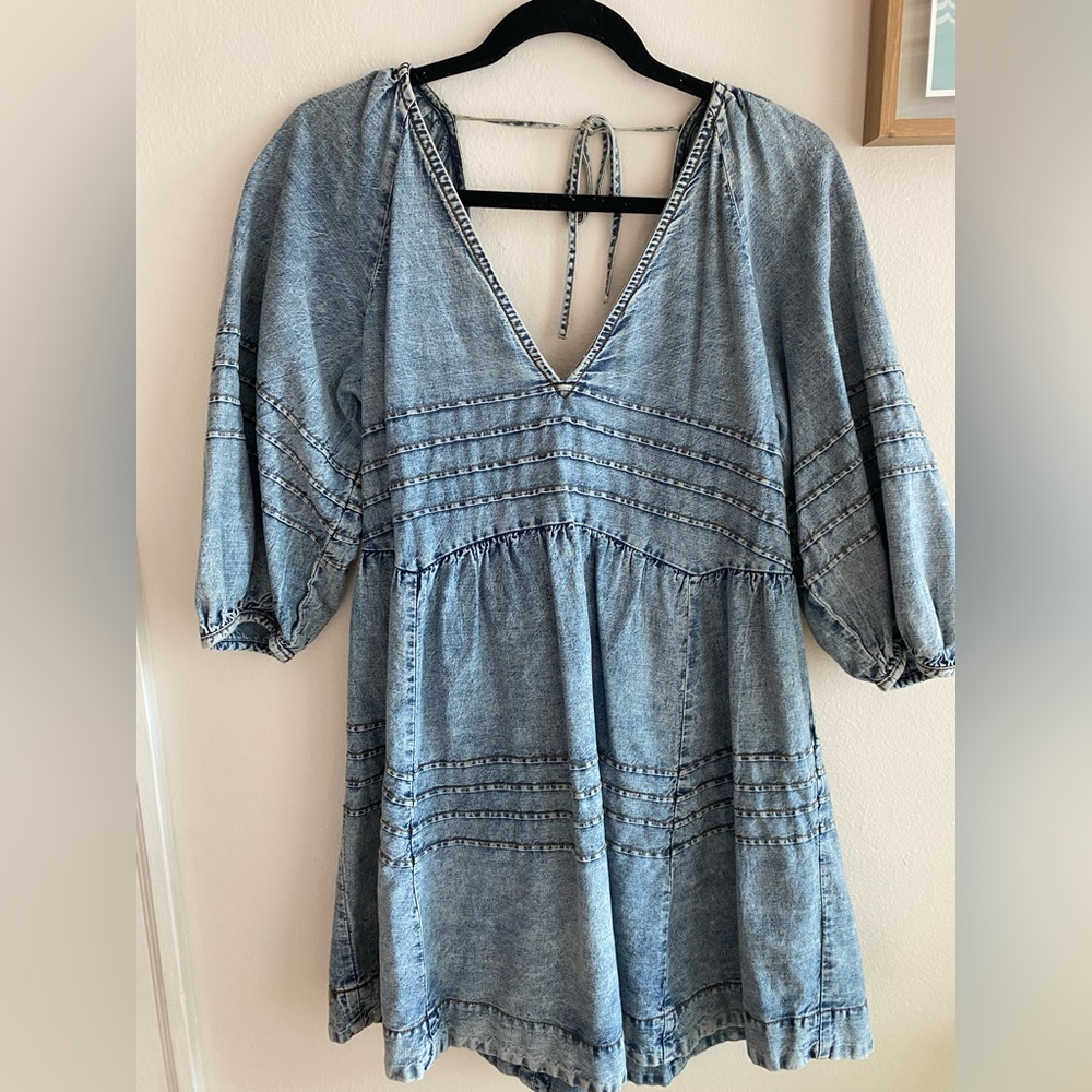 Free People Denim Dress!